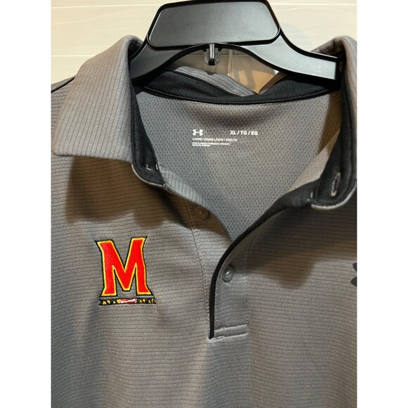 Under Armour Maryland Terrapins‎ Polo Shirt - Size L - Picture 2 of 3